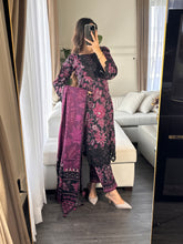 Load image into Gallery viewer, 3PC Stitched shalwar Suit Ready to wear DHANAK winter Wear with Dhanak dupatta HW-DH26
