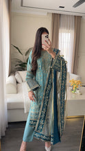 Load image into Gallery viewer, 3pc Embroidered Shalwar Kameez with CHIFFON dupatta Stitched Suit Ready to wear HW-U5313
