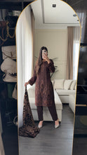 Load image into Gallery viewer, 3PC Stitched DHANAK shalwar Suit Ready to wear DHANAK winter Wear with DHANAK dupatta HW-DP25001
