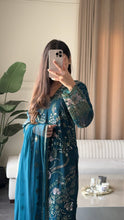 Load image into Gallery viewer, 3pc Embroidered Shalwar Kameez with CHIFFON dupatta Stitched Suit Ready to wear HW-U2462
