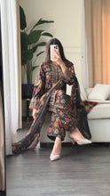 Load image into Gallery viewer, 3 pcs Stitched lawn suit Ready to Wear with Chiffon dupatta LAWN-MOH008
