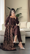 Load image into Gallery viewer, 3PC Stitched DHANAK shalwar Suit Ready to wear DHANAK winter Wear with DHANAK dupatta HW-DP25001
