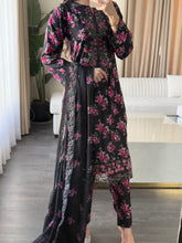 Load image into Gallery viewer, 3 pcs Stitched lawn suit Ready to Wear with Chiffon dupatta LAWN-UE538

