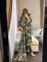 Load image into Gallery viewer, 3PC Stitched shalwar Suit Ready to wear DHANAK winter Wear with Dhanak dupatta HW-DH22
