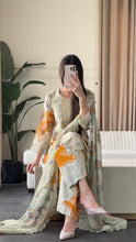 Load image into Gallery viewer, 3 pcs Stitched lawn suit Ready to Wear with Chiffon dupatta LAWN-D334
