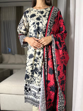Load image into Gallery viewer, 3PC Stitched shalwar Suit Ready to wear LINEN winter Wear with LINEN dupatta HW-DH15
