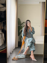 Load image into Gallery viewer, 3 pcs Stitched lawn suit Ready to Wear with LAWN dupatta LAWN-JF115
