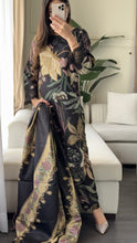 Load image into Gallery viewer, 3PC Stitched LINEN shalwar Suit Ready to wear LINEN winter Wear with LINEN dupatta HW-D43
