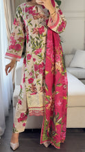 Load image into Gallery viewer, 3 pcs Stitched lawn suit Ready to Wear with CHIFFON dupatta LAWN-038
