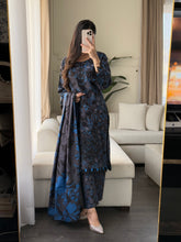 Load image into Gallery viewer, 3PC Stitched DHANAK shalwar Suit Ready to wear DHANAK winter Wear with DHANAK dupatta HW-DH39

