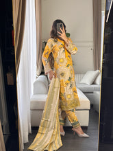 Load image into Gallery viewer, 3PC Stitched shalwar Suit Ready to wear DHANAK winter Wear with Dhanak dupatta HW-DH21
