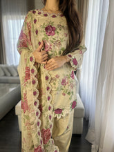 Load image into Gallery viewer, 3 pcs Stitched lawn suit Ready to Wear with CHIFFON dupatta LAWN-040
