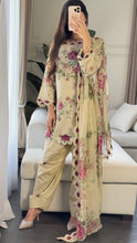 Load image into Gallery viewer, 3 pcs Stitched lawn suit Ready to Wear with CHIFFON dupatta LAWN-040
