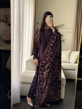 Load image into Gallery viewer, 3PC Stitched DHANAK shalwar Suit Ready to wear DHANAK winter Wear with DHANAK dupatta HW-DP25002
