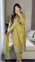 Load image into Gallery viewer, 3 pcs Stitched lawn suit Ready to Wear with CHIFFON dupatta LAWN-036
