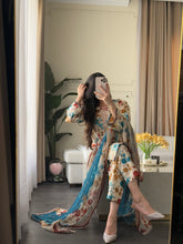Load image into Gallery viewer, 3 pcs Stitched lawn suit Ready to Wear with Chiffon dupatta LAWN-D138
