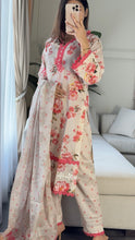 Load image into Gallery viewer, 3 pcs Stitched lawn suit Ready to Wear with CHIFFON dupatta LAWN-050
