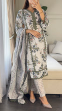 Load image into Gallery viewer, 3 pcs Stitched lawn suit Ready to Wear with CHIFFON dupatta LAWN-047
