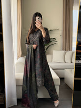 Load image into Gallery viewer, 3PC Stitched LINEN shalwar Suit Ready to wear LINEN winter Wear with LINEN dupatta HW-D41
