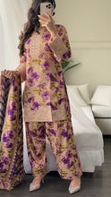 Load image into Gallery viewer, 3PC Stitched shalwar Suit Ready to wear DHANAK winter Wear with Dhanak dupatta HW-DH31
