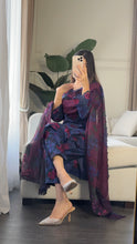 Load image into Gallery viewer, 3 pcs Stitched lawn suit Ready to Wear with CHIFFON dupatta LAWN-037
