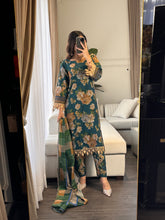 Load image into Gallery viewer, 3PC Stitched shalwar Suit Ready to wear DHANAK winter Wear with Dhanak dupatta HW-DH22
