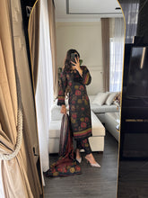 Load image into Gallery viewer, 3PC Stitched shalwar Suit Ready to wear DHANAK winter Wear with Dhanak dupatta HW-DH24
