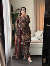 Load image into Gallery viewer, 3 pcs Stitched lawn suit Ready to Wear with Chiffon dupatta LAWN-MOH008
