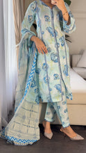 Load image into Gallery viewer, 3 pcs Stitched lawn suit Ready to Wear with CHIFFON dupatta LAWN-048
