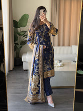 Load image into Gallery viewer, 3 pcs Stitched lawn suit Ready to Wear with CHIFFON dupatta LAWN-JF105
