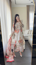 Load image into Gallery viewer, 3pc SILK Embroidered Shalwar Kameez with CHIFFON dupatta Stitched Suit Ready to wear HW-A1123B
