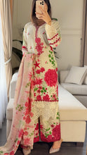 Load image into Gallery viewer, 3 pcs Stitched lawn suit Ready to Wear with CHIFFON dupatta LAWN-041
