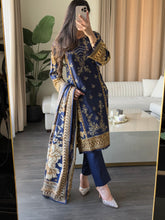 Load image into Gallery viewer, 3 pcs Stitched lawn suit Ready to Wear with CHIFFON dupatta LAWN-JF105

