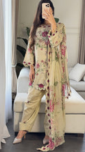 Load image into Gallery viewer, 3 pcs Stitched lawn suit Ready to Wear with CHIFFON dupatta LAWN-040
