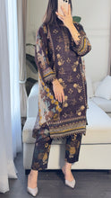 Load image into Gallery viewer, 3 pcs Stitched lawn suit Ready to Wear with CHIFFON dupatta LAWN-032
