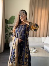 Load image into Gallery viewer, 3 pcs Stitched lawn suit Ready to Wear with CHIFFON dupatta LAWN-JF105
