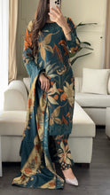 Load image into Gallery viewer, 3PC Stitched LINEN shalwar Suit Ready to wear LINEN winter Wear with LINEN dupatta HW-D40
