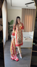 Load image into Gallery viewer, 3 pcs Stitched lawn suit Ready to Wear with CHIFFON dupatta LAWN-JF102
