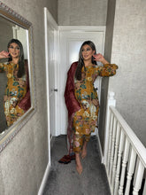 Load image into Gallery viewer, 3 pcs Stitched lawn suit Ready to Wear with CHIFFON dupatta BQL-005
