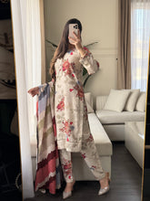 Load image into Gallery viewer, 3PC Stitched KHADDAR shalwar Suit Ready to wear KHADDAR winter Wear with KHADDAR dupatta HW-KH1001
