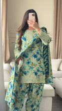 Load image into Gallery viewer, 3PC Stitched LINEN shalwar Suit Ready to wear LINEN winter Wear with LINEN dupatta HW-DH35
