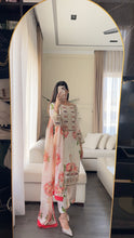 Load image into Gallery viewer, 3pc SILK Embroidered Shalwar Kameez with CHIFFON dupatta Stitched Suit Ready to wear HW-A1123B
