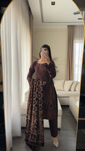 Load image into Gallery viewer, 3PC Stitched DHANAK shalwar Suit Ready to wear DHANAK winter Wear with DHANAK dupatta HW-DP25001

