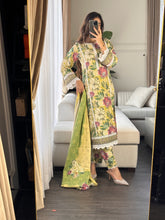 Load image into Gallery viewer, 3PC Stitched shalwar Suit Ready to wear DHANAK winter Wear with Dhanak dupatta HW-DH28
