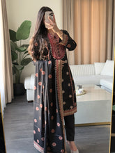Load image into Gallery viewer, 3 pcs Stitched lawn suit Ready to Wear with CHIFFON dupatta LAWN-JF101
