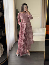 Load image into Gallery viewer, 3 pcs Stitched lawn suit Ready to Wear with LAWN dupatta LAWN-JF112

