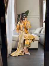Load image into Gallery viewer, 3PC Stitched shalwar Suit Ready to wear DHANAK winter Wear with Dhanak dupatta HW-DH21
