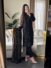 Load image into Gallery viewer, 3PC Stitched DHANAK shalwar Suit Ready to wear DHANAK winter Wear with DHANAK dupatta HW-DP25006
