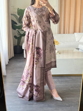 Load image into Gallery viewer, 3 pcs Stitched lawn suit Ready to Wear with CHIFFON dupatta LAWN-JF109
