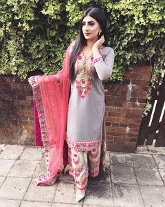 3PC  Shalwar Kameez Fully Stitched Shrara Collection Ready to wear